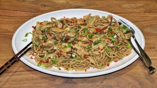 Chicken Shanghai Noodles Fried Rice