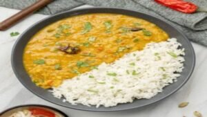 Dhal Curry Rice
