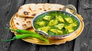 Palak Paneer with Roti