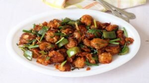 Mushroom Chilli Dry