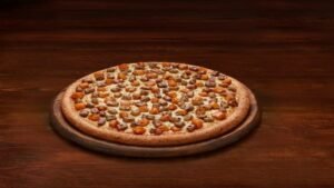 Spiced Double Chicken Pizza