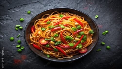 Veg Hakka Noodles