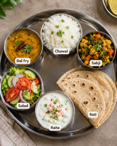 Healthy Diet Thaali