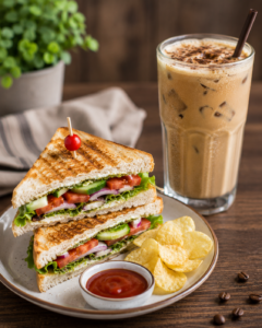 Sandwich + Cold Coffee Combo