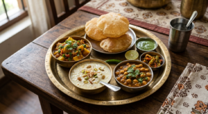 Puri Sabji Kheer